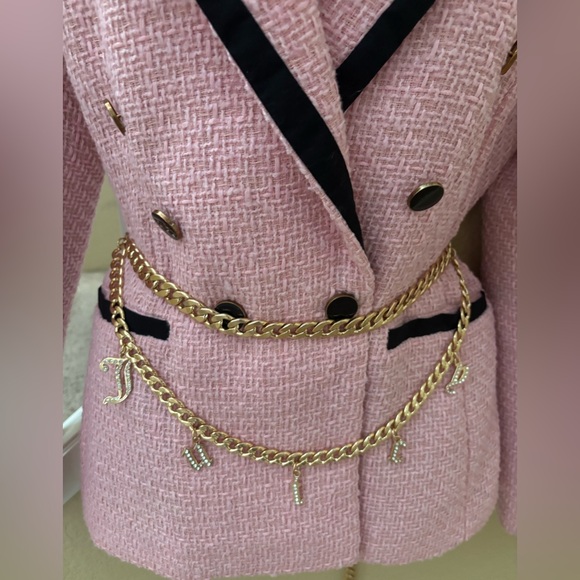 Juicy Couture  NWT Gold Chain Belt with Charms